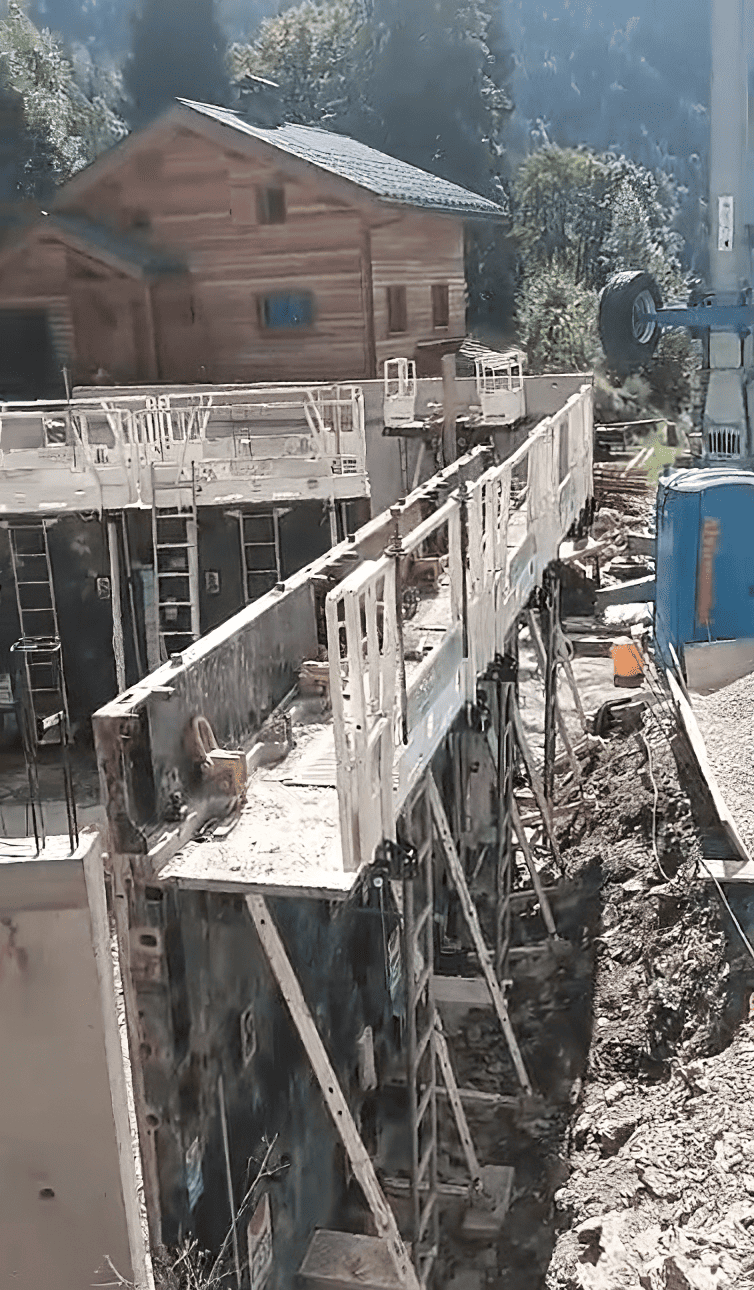 Chalés em La Nouvaz, França