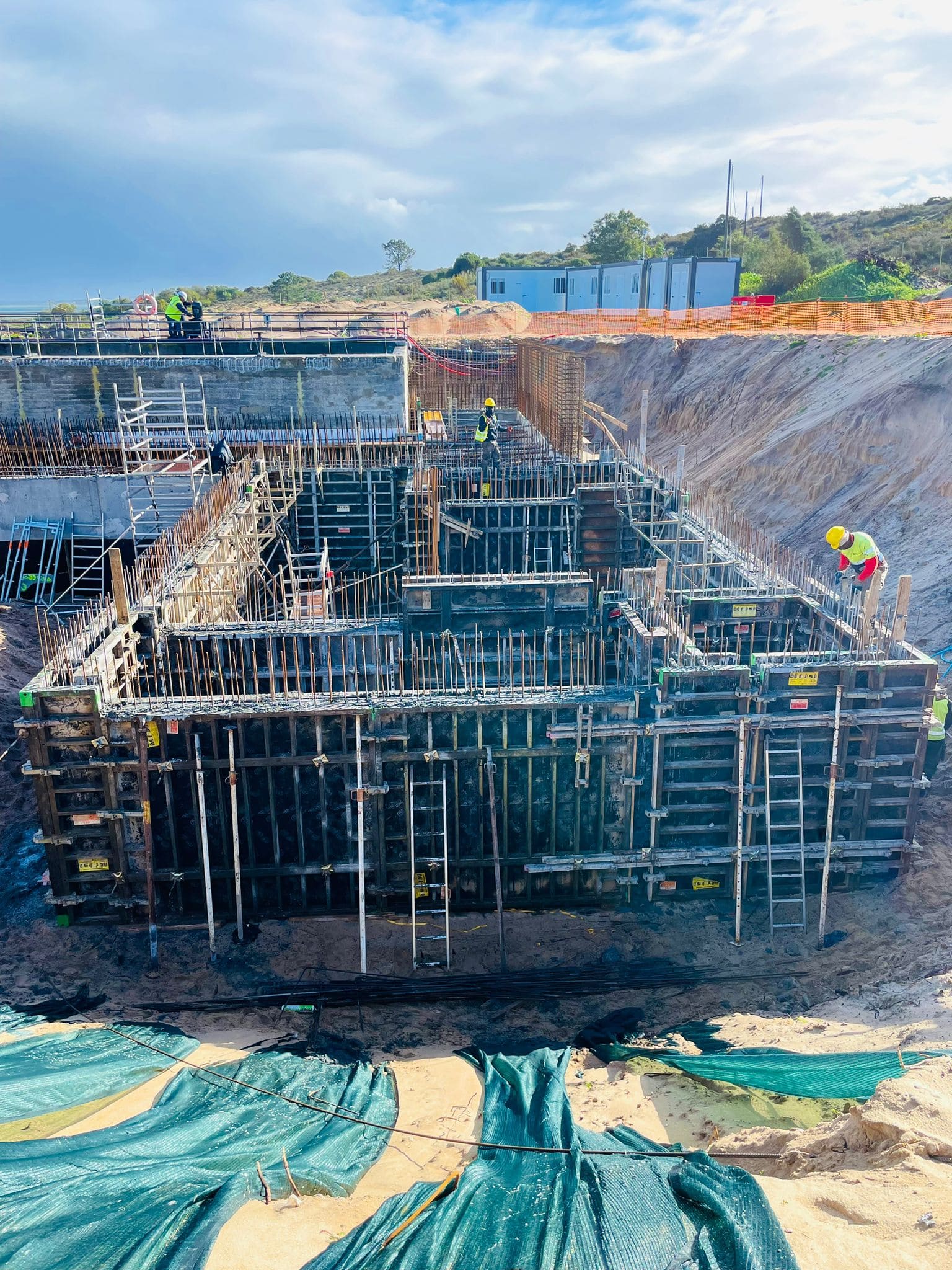 ETAR em Carvalhal, Tróia, Portugal